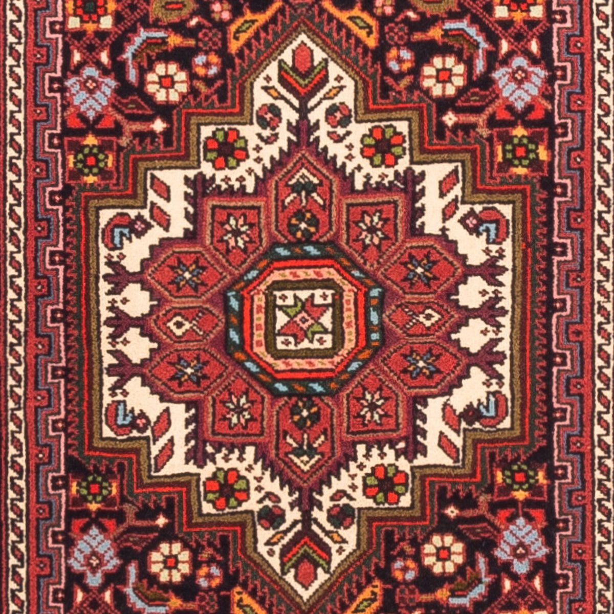 Tapis de couloir Tapis persan - Nomadic - 175 x 59 cm - rouge