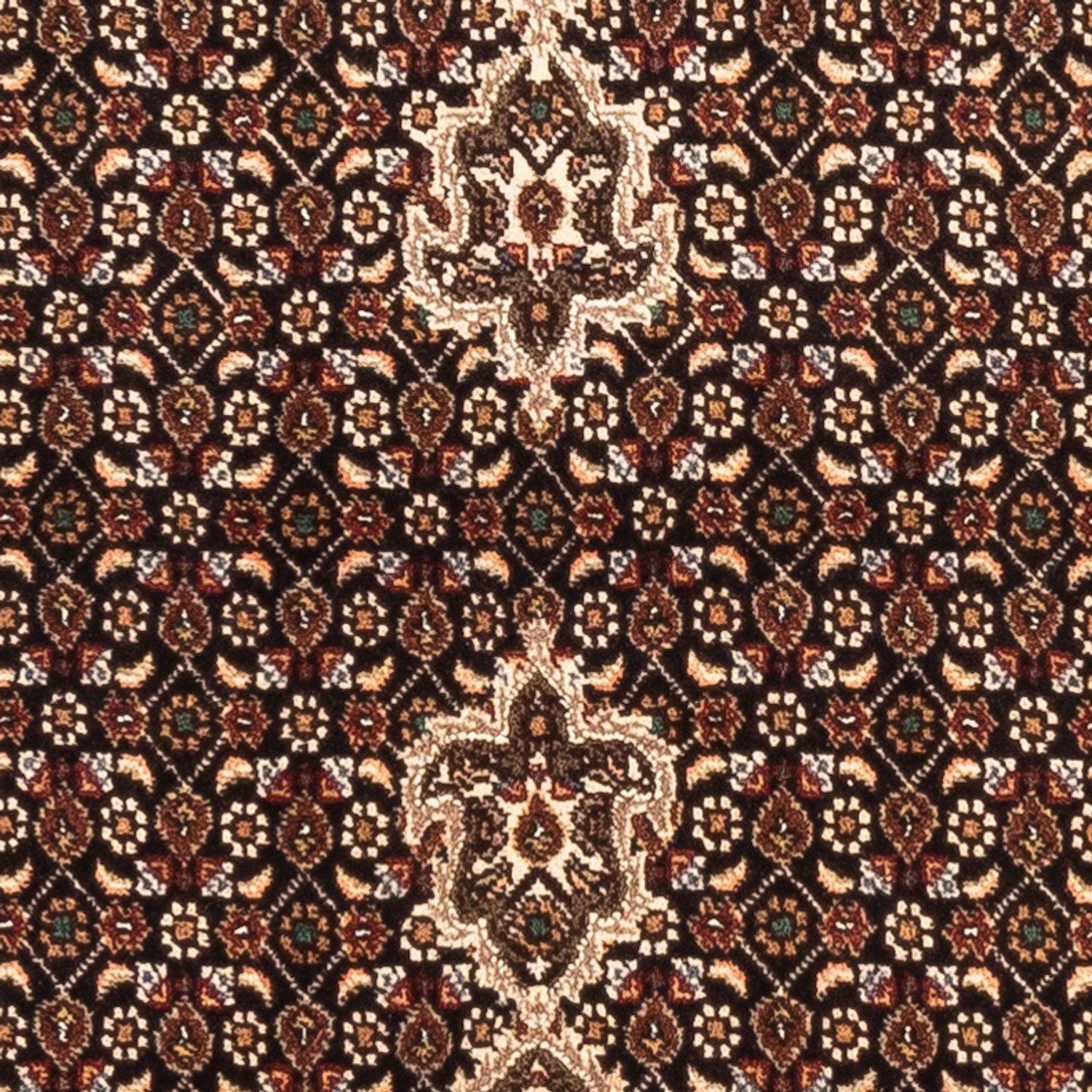 Tapis de couloir Tapis persan - Tabriz - Royal - 195 x 76 cm - bleu foncé