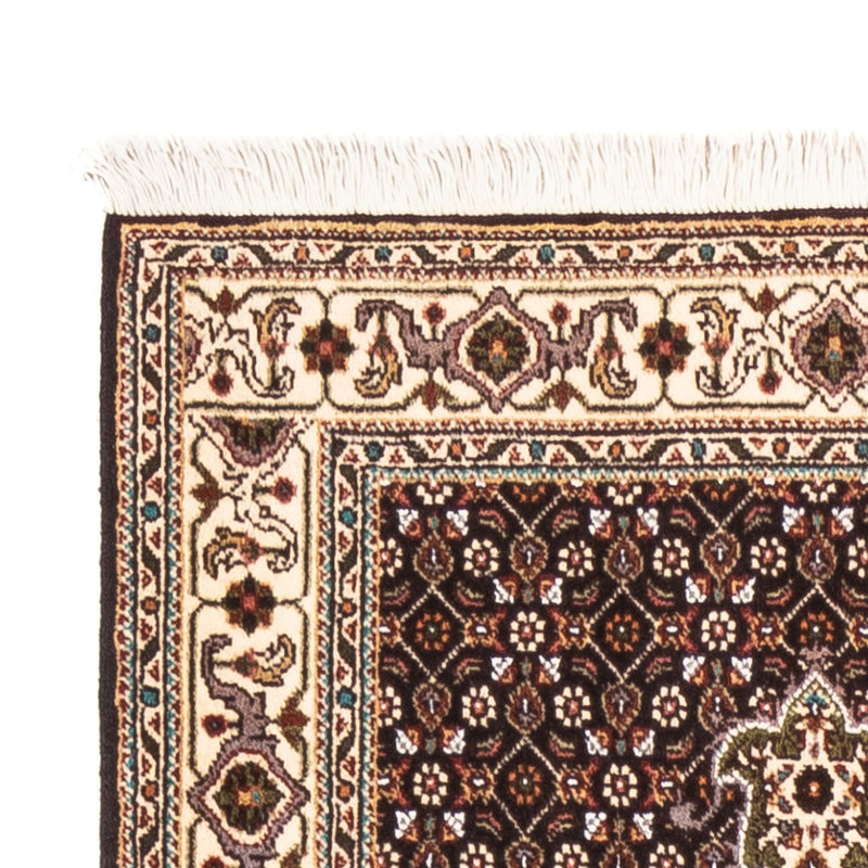 Tapis de couloir Tapis persan - Tabriz - Royal - 195 x 75 cm - bleu foncé