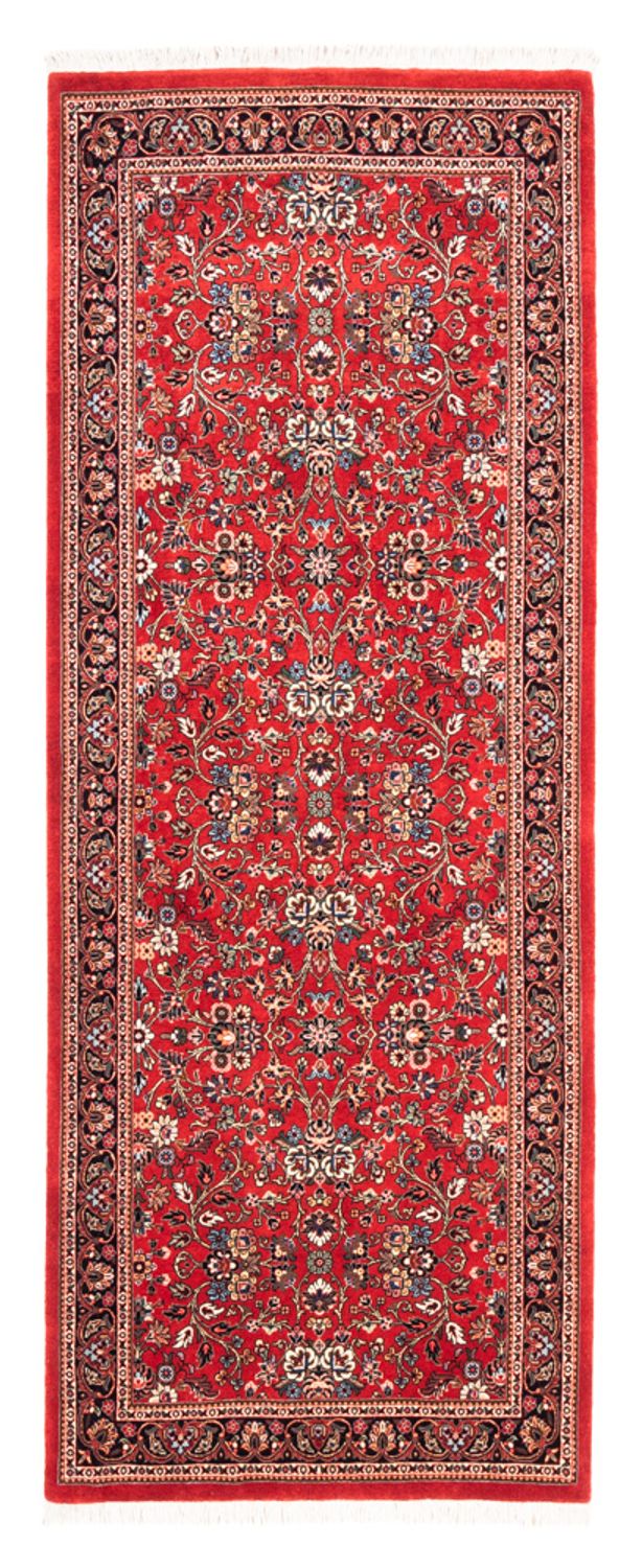 Tapis de couloir Tapis persan - Bidjar - 204 x 84 cm - rouge