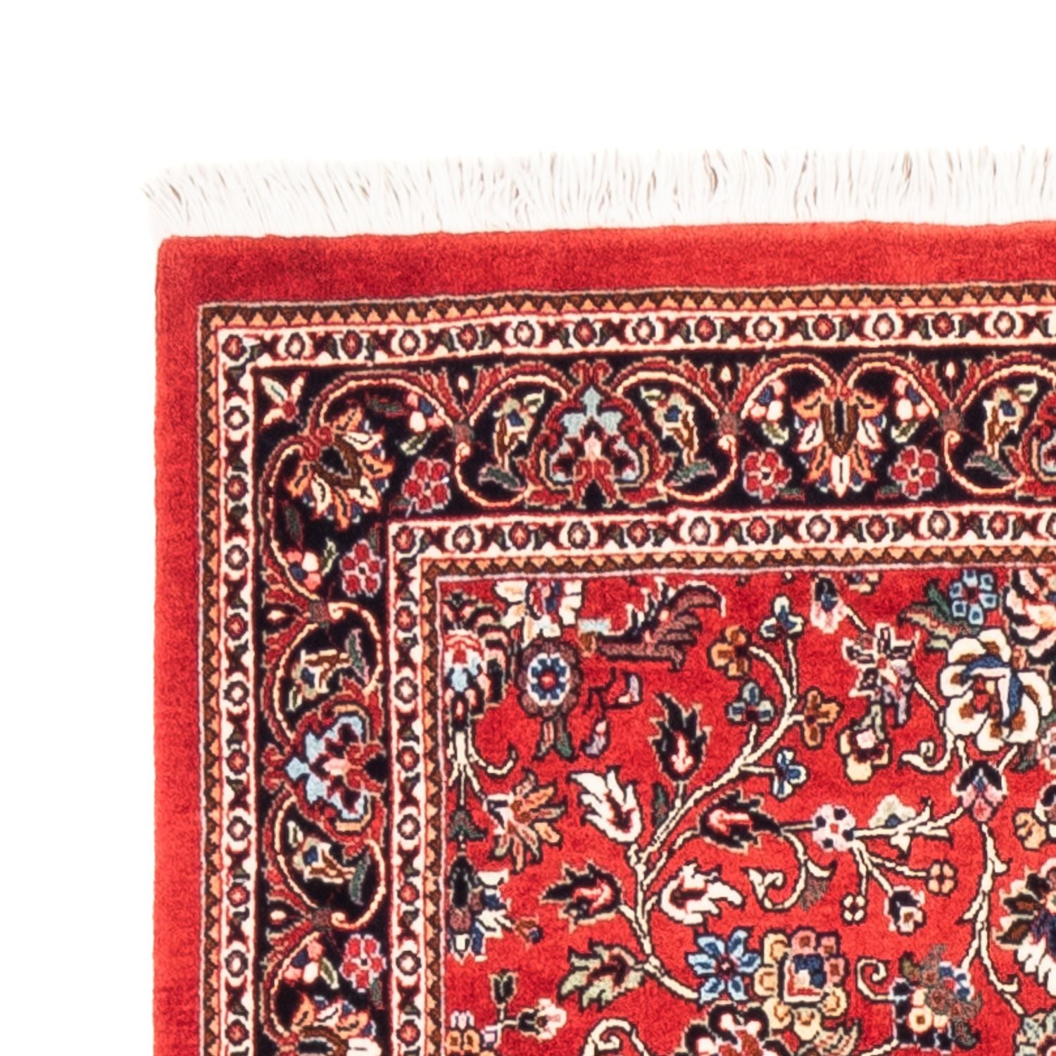 Tapis de couloir Tapis persan - Bidjar - 204 x 84 cm - rouge