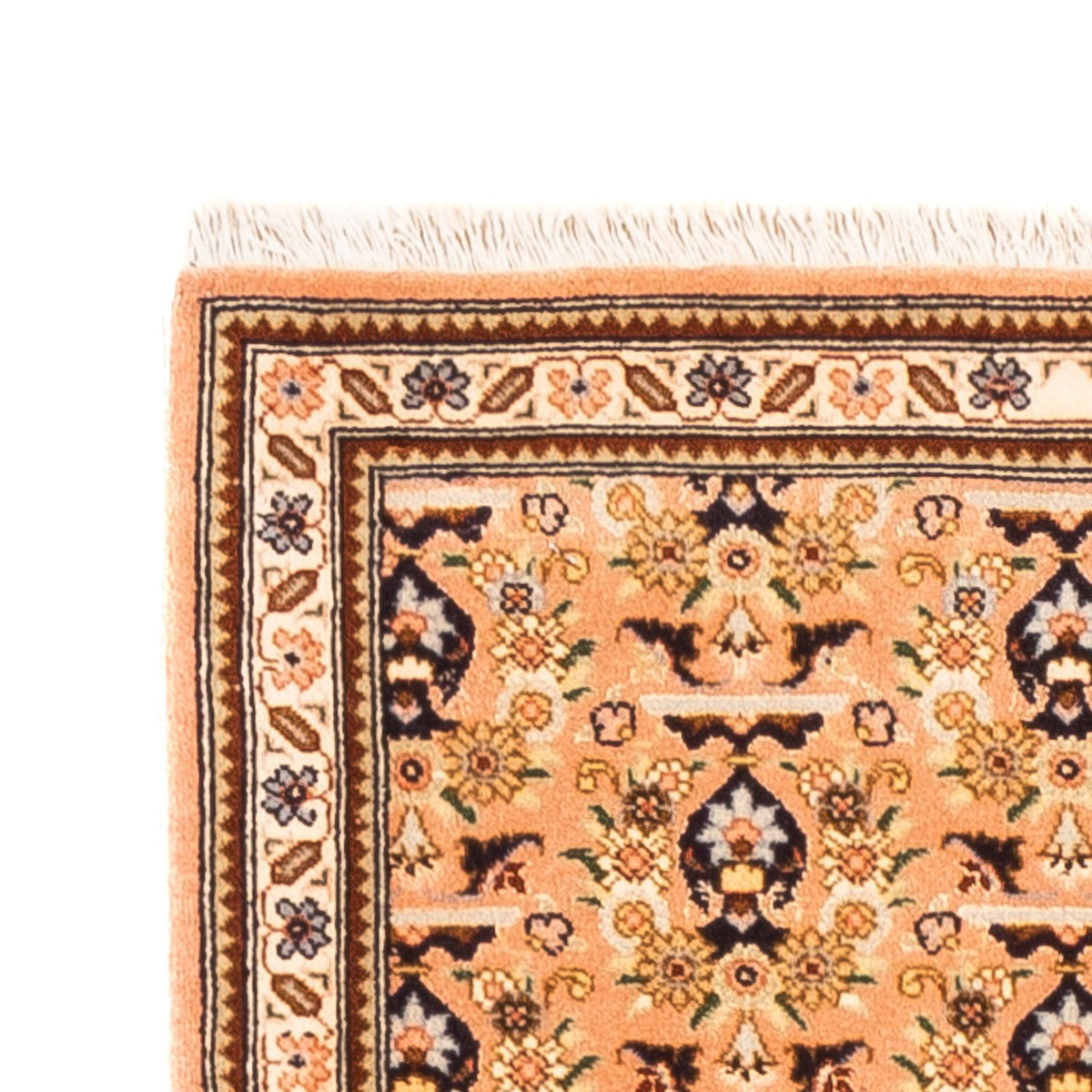 Tapis de couloir Tapis persan - Tabriz - 194 x 69 cm - caramel