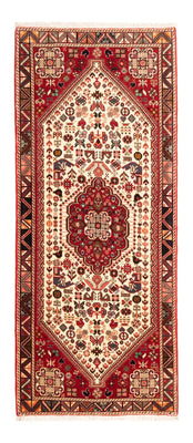 Tapis de couloir Tapis persan - Nomadic - 200 x 82 cm - crème