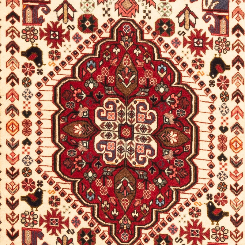 Tapis de couloir Tapis persan - Nomadic - 200 x 82 cm - crème