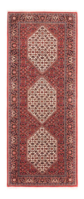 Tapis de couloir Tapis persan - Bidjar - 196 x 80 cm - rouge