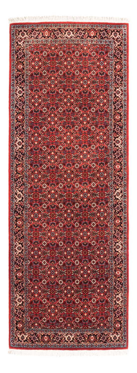 Tapis de couloir Tapis persan - Bidjar - 192 x 75 cm - rouge
