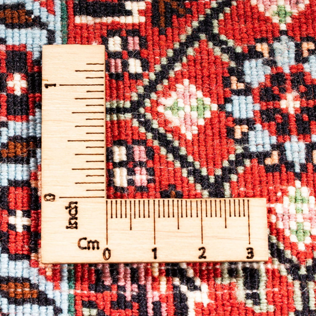 Tapis de couloir Tapis persan - Bidjar - 192 x 75 cm - rouge