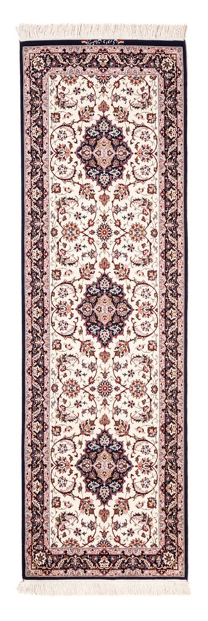 Tapis de couloir Tapis persan - Isfahan - Premium - 199 x 64 cm - rouge