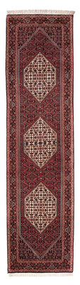 Tapis de couloir Tapis persan - Bidjar - 240 x 65 cm - crème