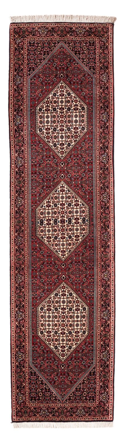 Tapis de couloir Tapis persan - Bidjar - 240 x 65 cm - crème