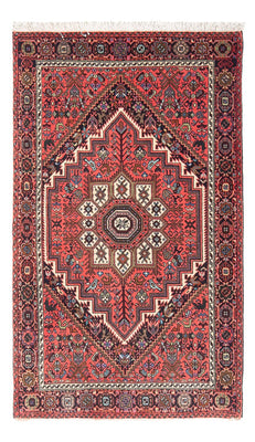 Tapis persan - Nomadic - 138 x 90 cm - rouge clair