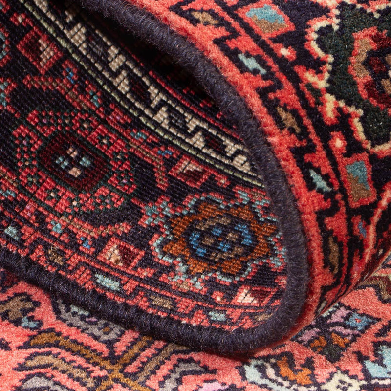 Tapis persan - Nomadic - 138 x 90 cm - rouge clair