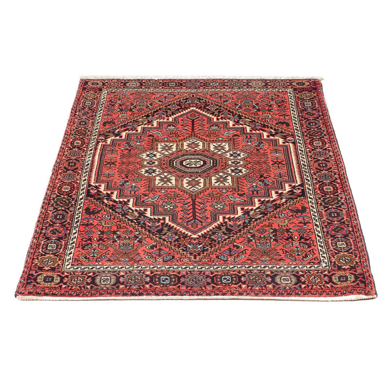 Tapis persan - Nomadic - 138 x 90 cm - rouge clair