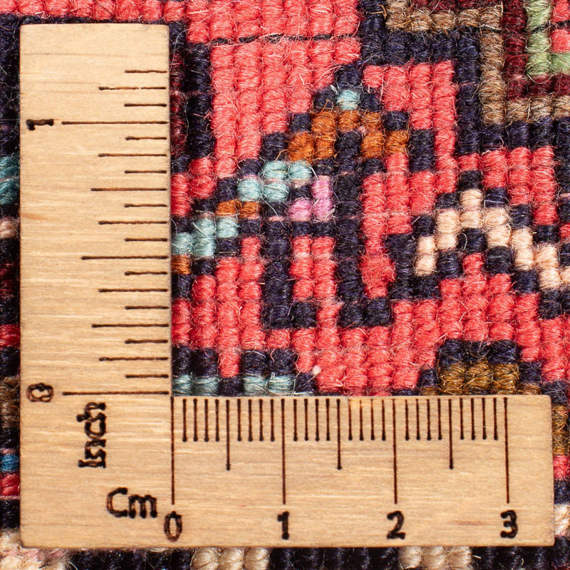 Tapis persan - Nomadic - 138 x 90 cm - rouge clair