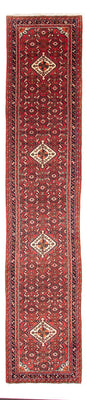 Tapis de couloir Tapis persan - Nomadic - 400 x 80 cm - bleu foncé