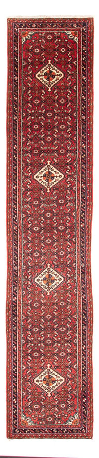 Tapis de couloir Tapis persan - Nomadic - 400 x 80 cm - bleu foncé