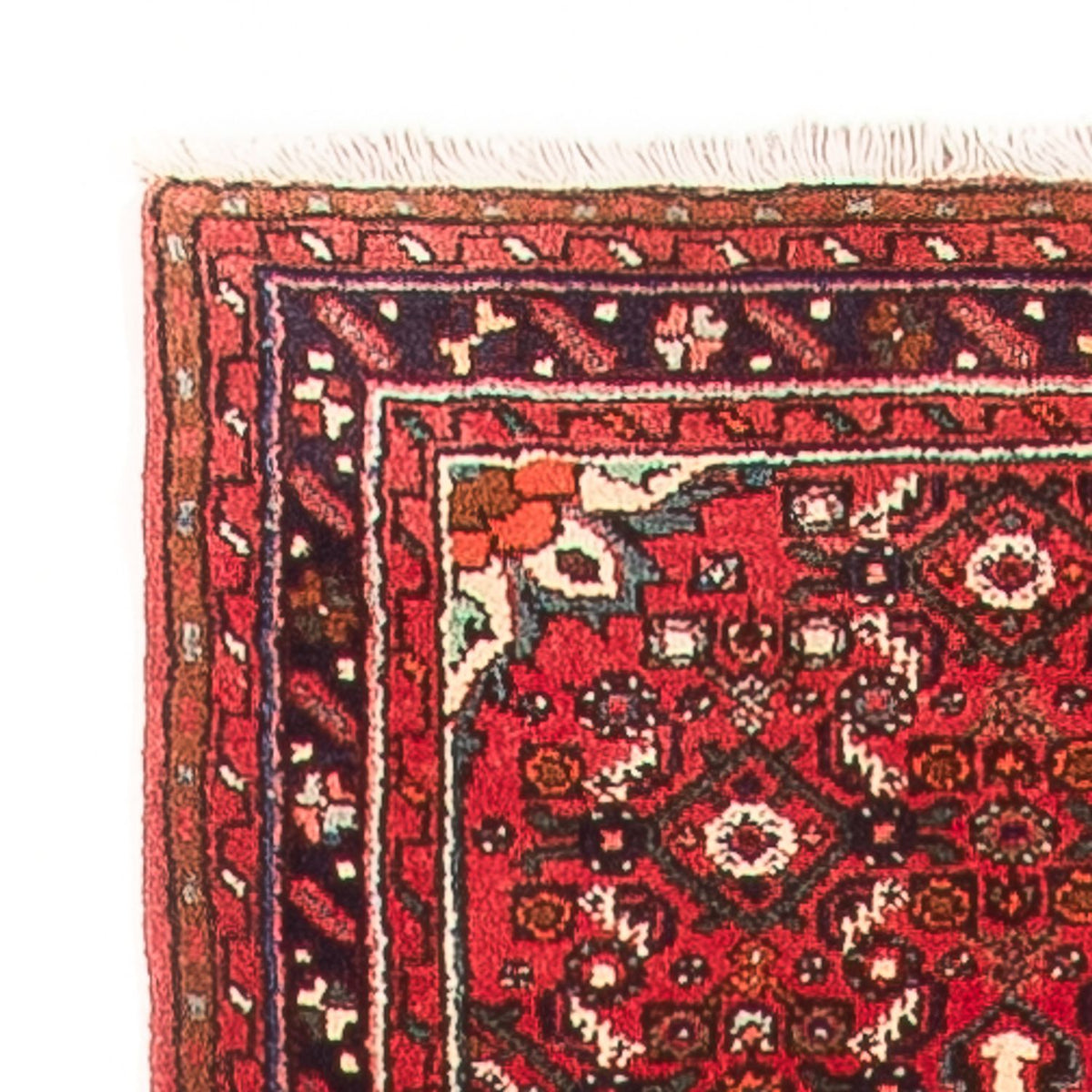 Tapis de couloir Tapis persan - Nomadic - 400 x 80 cm - bleu foncé