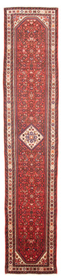 Tapis de couloir Tapis persan - Nomadic - 382 x 75 cm - rouge