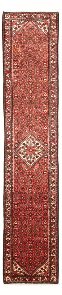 Tapis de couloir Tapis persan - Nomadic - 392 x 80 cm - rouge