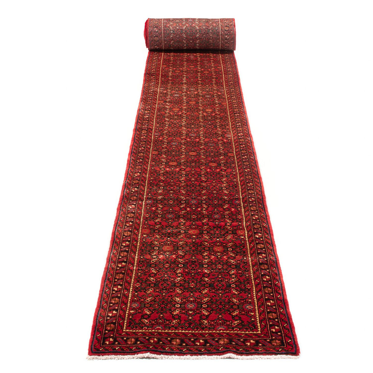 Tapis de couloir Tapis persan - Nomadic - 995 x 83 cm - rouge