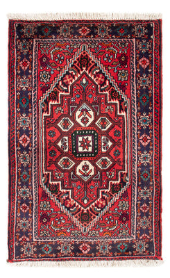 Tapis persan - Nomadic - 88 x 48 cm - rouge
