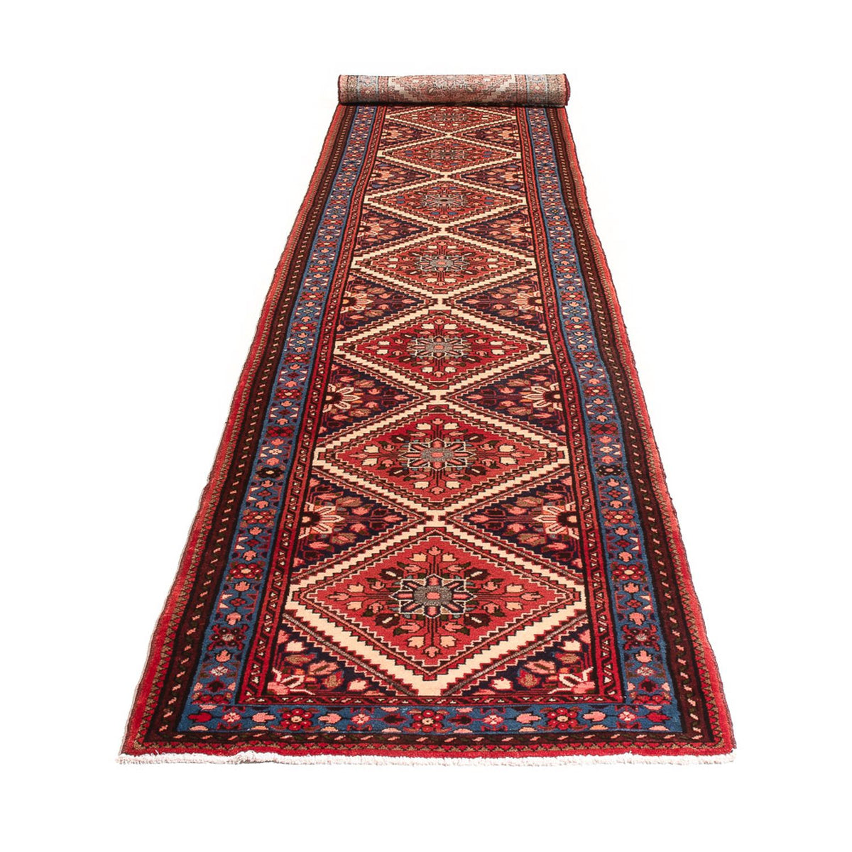 Tapis de couloir Tapis persan - Nomadic - 508 x 88 cm - rouge