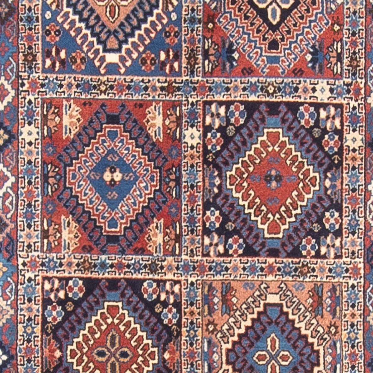 Tapis de couloir Tapis persan - Nomadic - 568 x 80 cm - multicolore