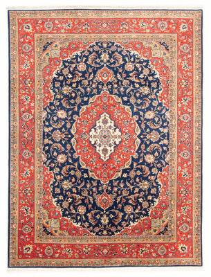 Tapis persan - Classique - 275 x 200 cm - bleu foncé