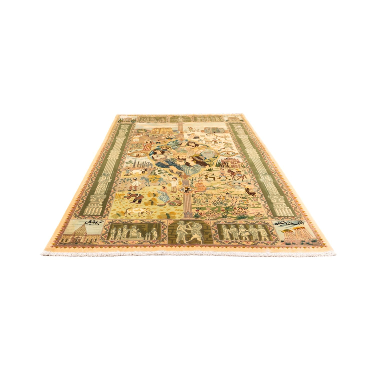 Tapis persan - Tabriz - Royal - 263 x 175 cm - multicolore