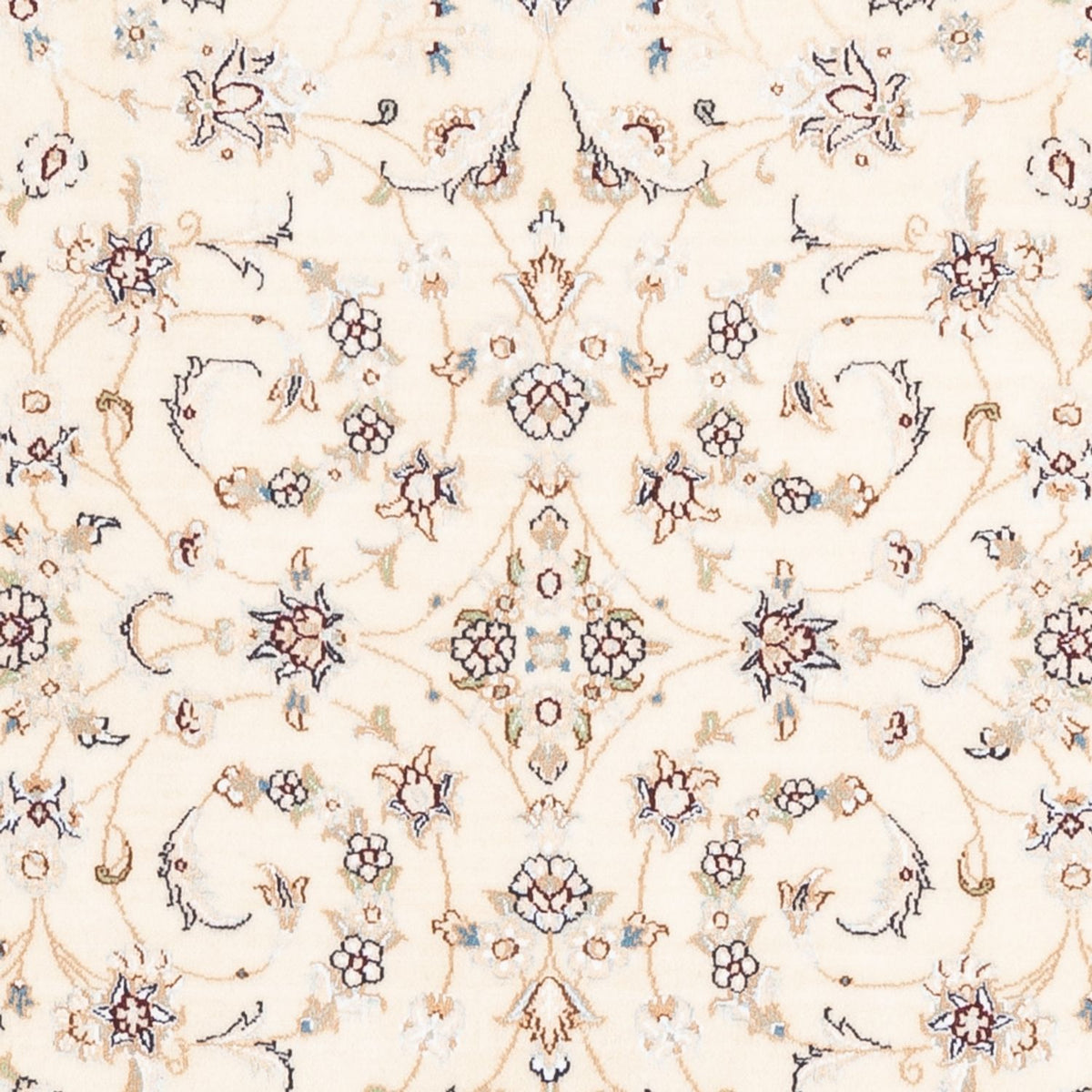 Tapis persan - Nain - Premium - 157 x 110 cm - crème