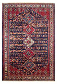 Tapis persan - Nomadic - 300 x 200 cm - bleu foncé