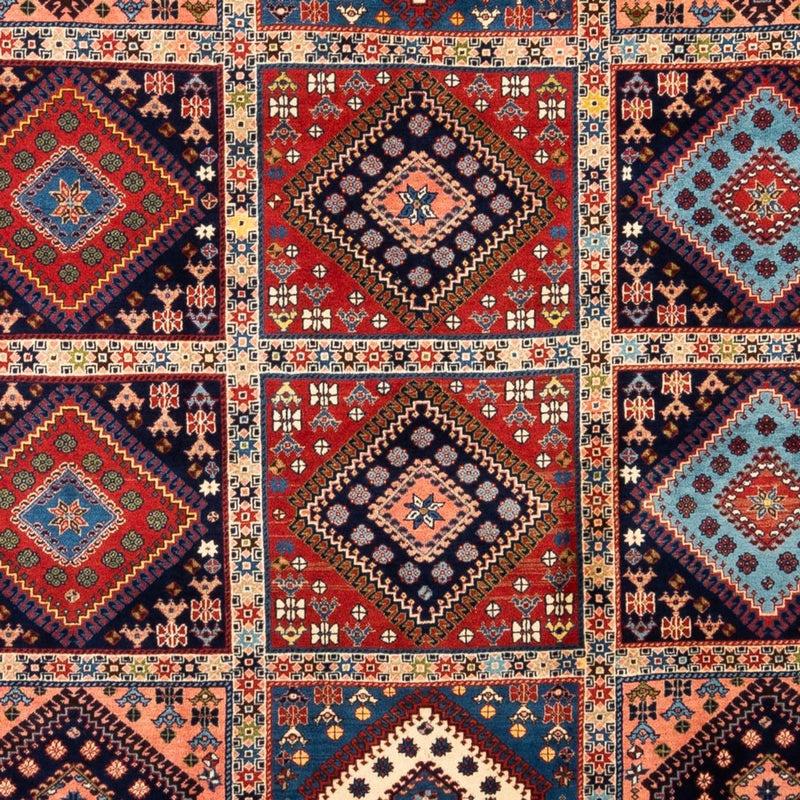 Tapis persan - Nomadic - 305 x 202 cm - rouge bordeaux