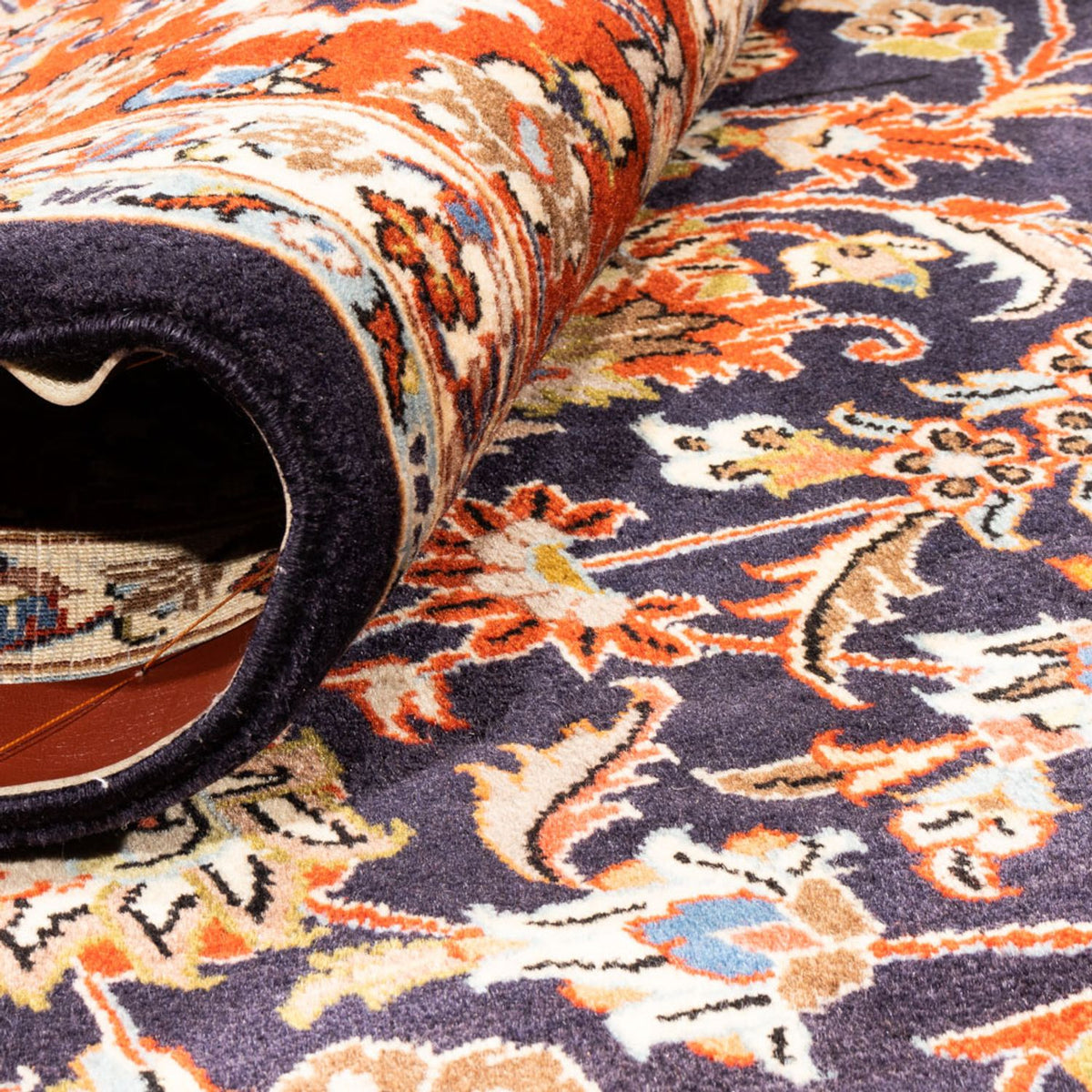 Tapis persan - Classique - 268 x 223 cm - beige foncé