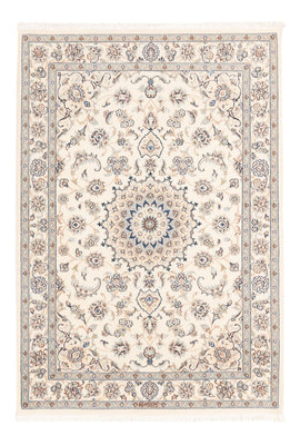 Tapis persan - Nain - Premium - 157 x 108 cm - crème