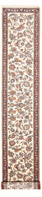 Tapis de couloir Tapis persan - Classique - 393 x 75 cm - crème