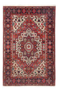 Tapis persan - Nomadic - 134 x 68 cm - rouge clair