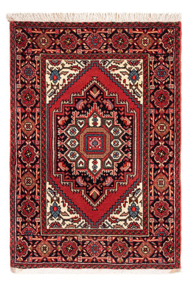 Tapis persan - Nomadic - 86 x 63 cm - rouge