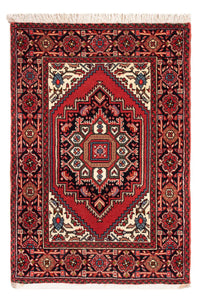 Tapis persan - Nomadic - 86 x 63 cm - rouge
