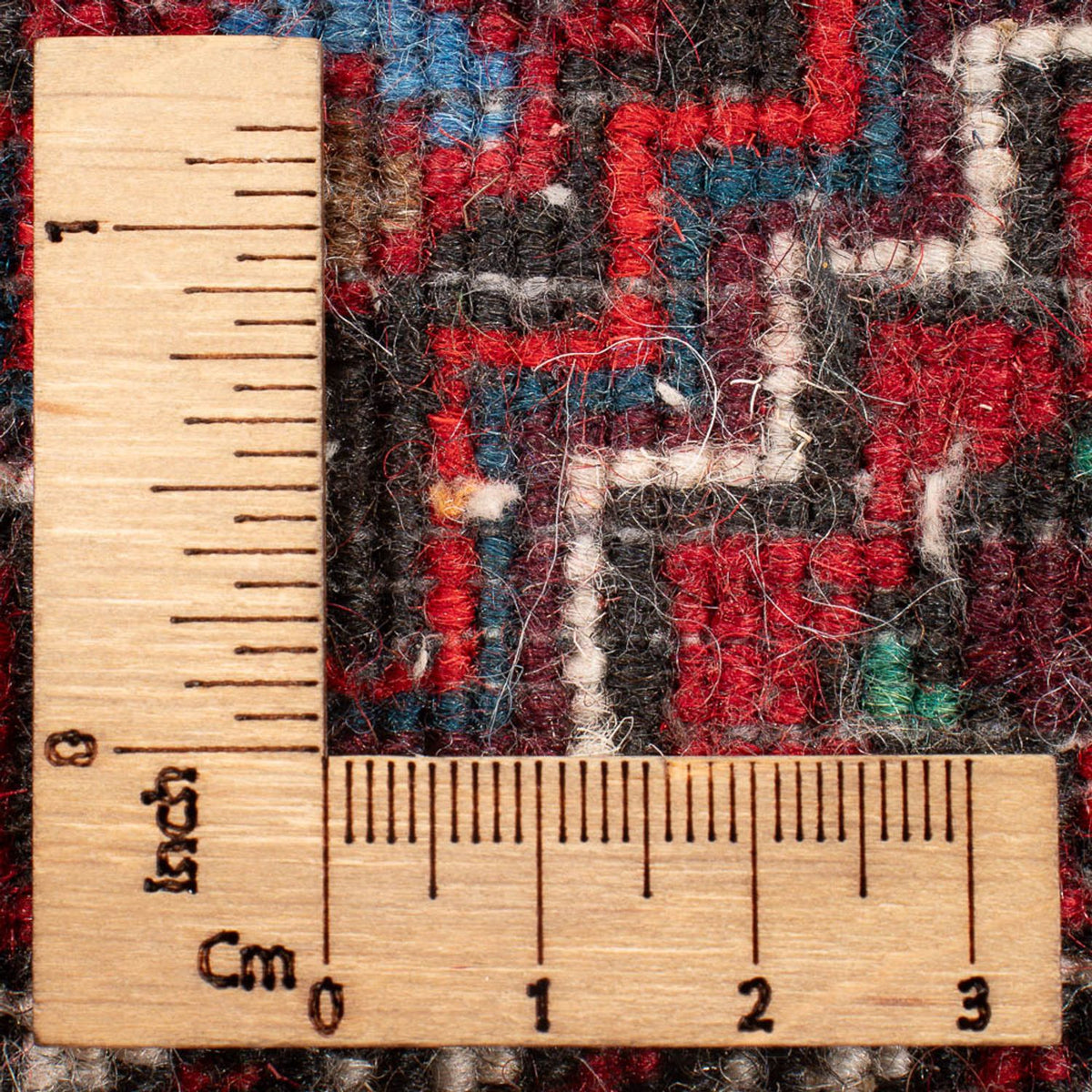 Tapis persan - Nomadic - 130 x 90 cm - rouge clair