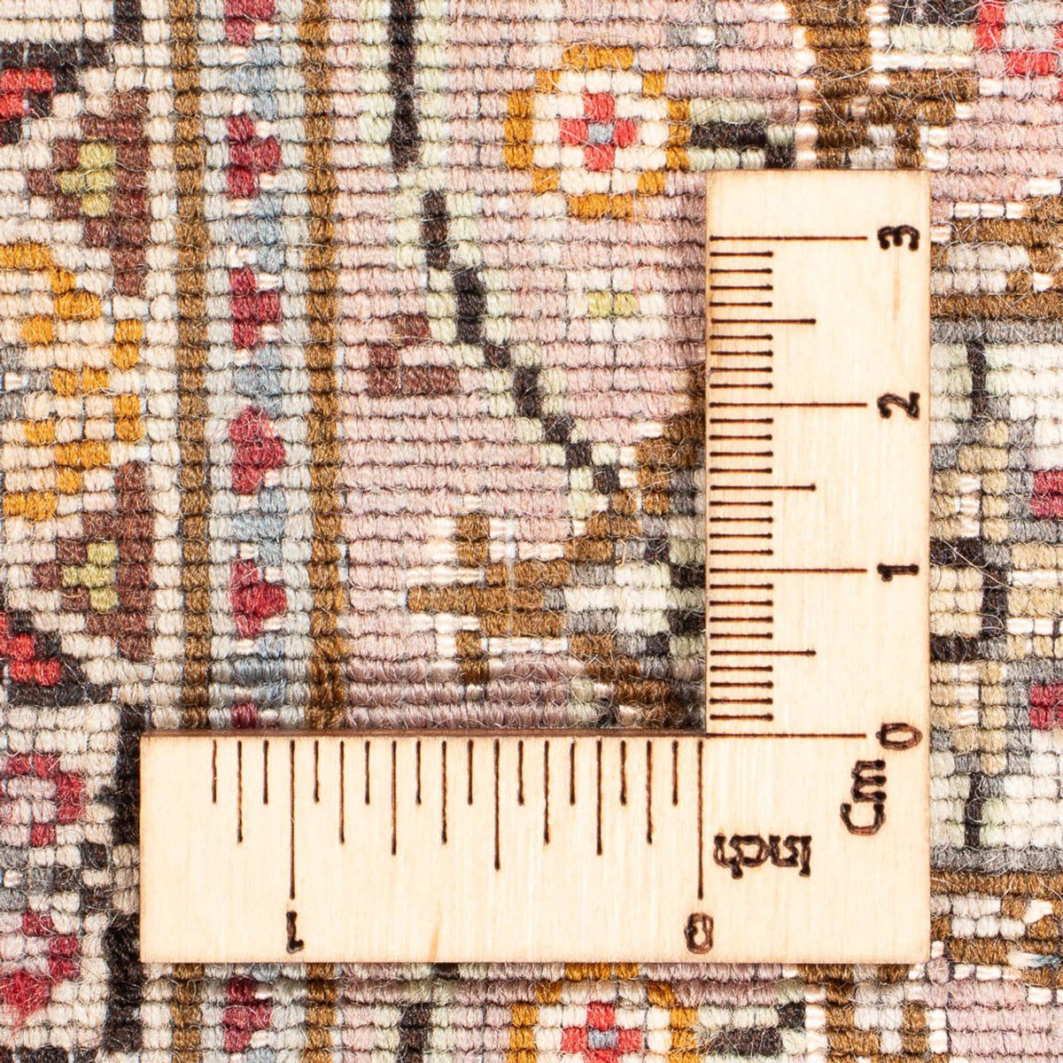 Tapis de couloir Tapis persan - Tabriz - Royal - 393 x 80 cm - beige