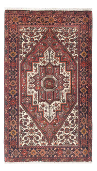 Tapis persan - Nomadic - 130 x 82 cm - crème