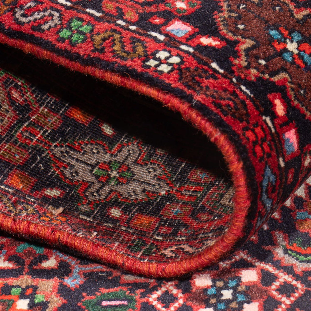 Tapis persan - Nomadic - 120 x 80 cm - rouge