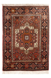 Tapis persan - Nomadic - 72 x 48 cm - rouge