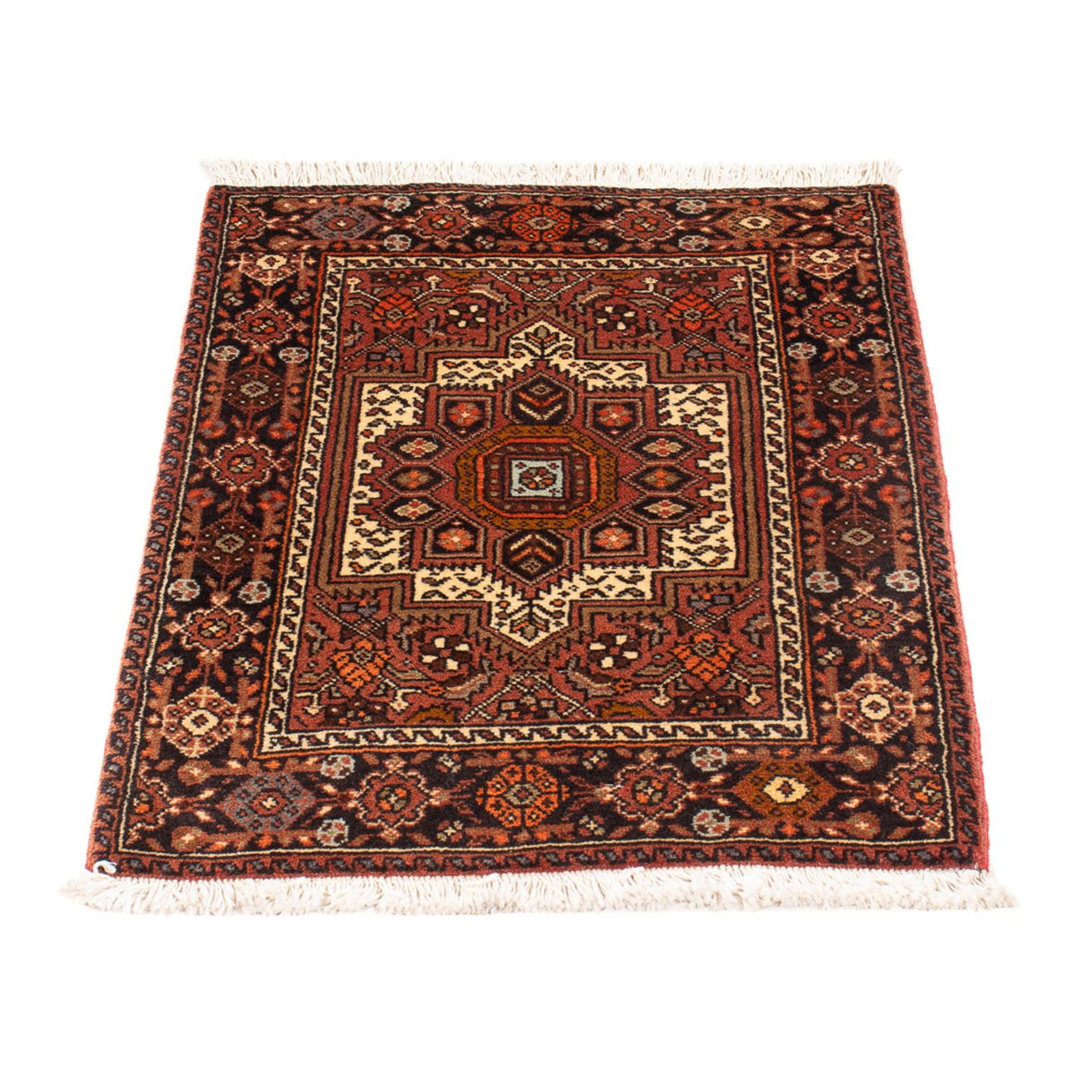 Tapis persan - Nomadic - 72 x 48 cm - rouge