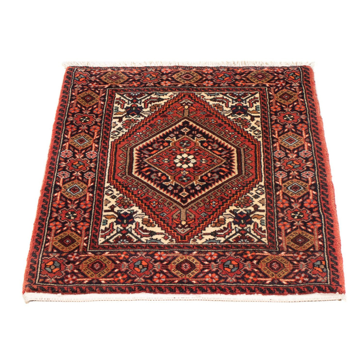 Tapis persan - Nomadic - 72 x 53 cm - rouge