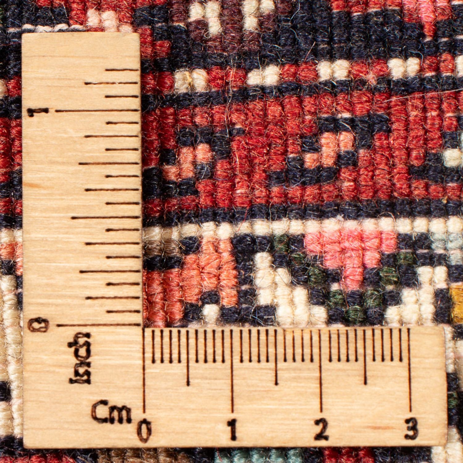 Tapis persan - Nomadic - 74 x 50 cm - rouge