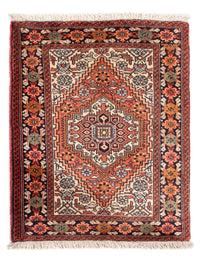 Tapis persan - Nomadic - 68 x 54 cm - rouge
