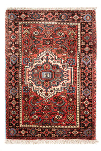 Tapis persan - Nomadic - 72 x 48 cm - rouge