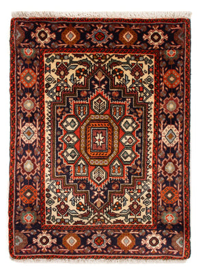Tapis persan - Nomadic - 72 x 52 cm - bleu