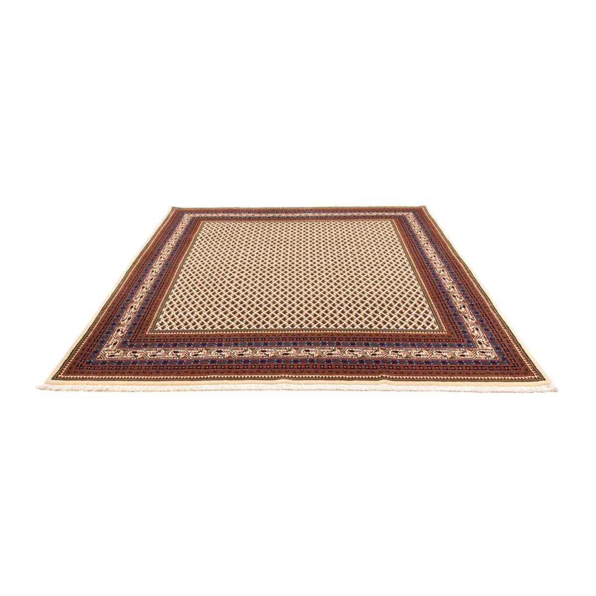 Tapis persan - Mir - 254 x 210 cm - beige clair